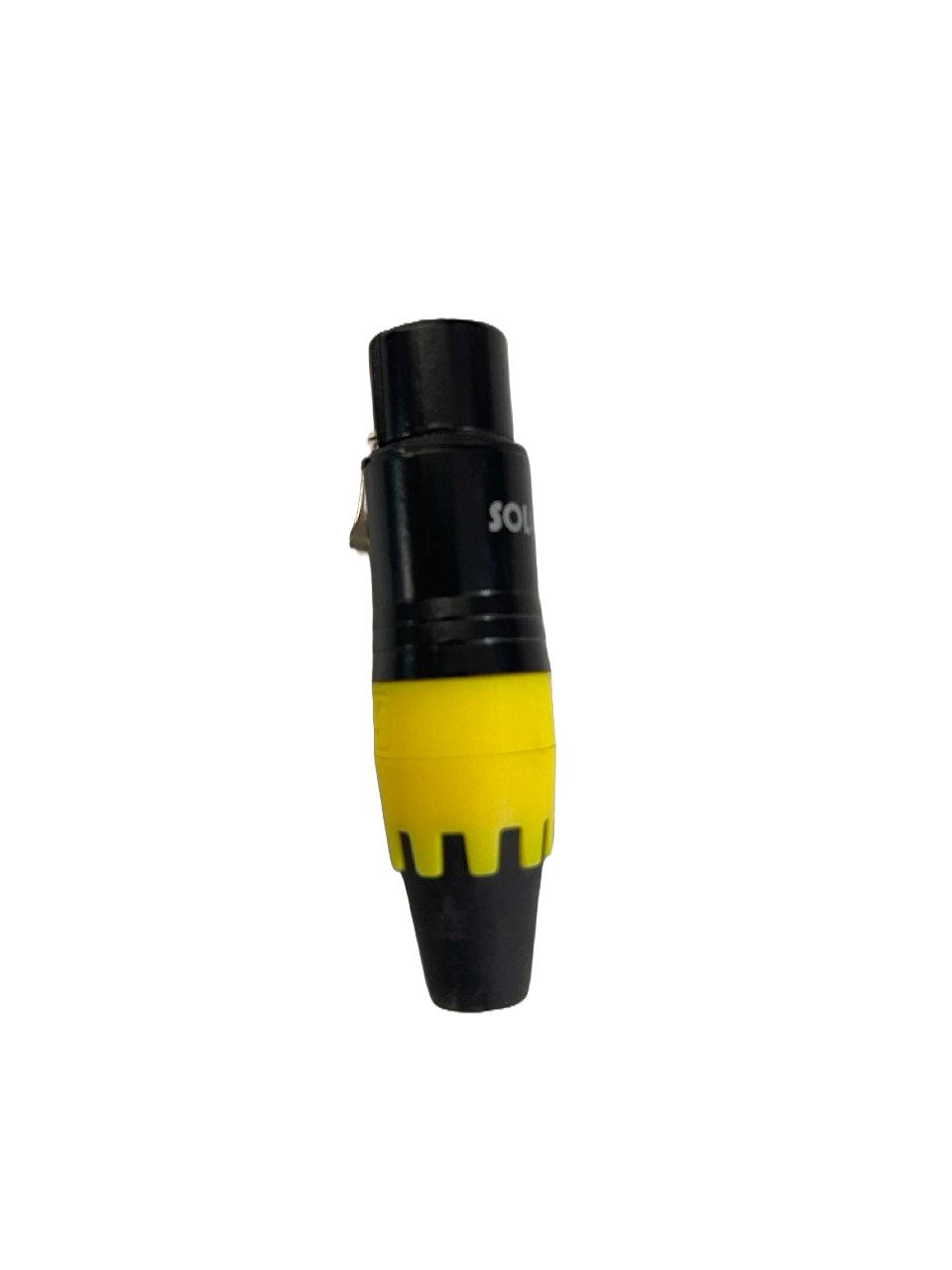 XLR HEMBRA METALICO AMARILLO SOLCOR JKCANA-P