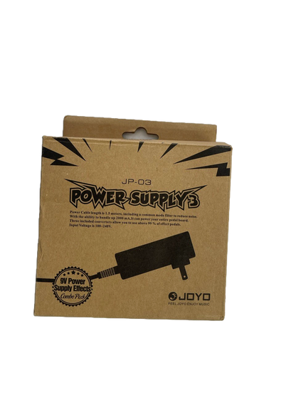 FUENTE DE ALIMENTACION DC9V DE 2A C/UN CABLE DE 8 ENCHUFES MULTIPLES JOYO JP-03