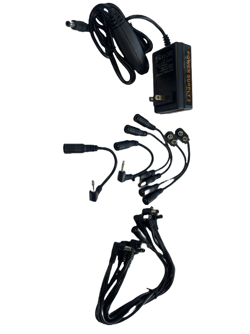 FUENTE DE ALIMENTACION DC9V DE 2A C/UN CABLE DE 8 ENCHUFES MULTIPLES JOYO JP-03