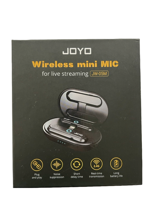 MICROFONO TRANSMISOR Y RECEPTOR DE INTERFAZ DE AUDIO, MICROFONO INALAMBRICO JOYO JW-05M
