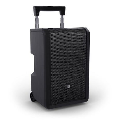 ALTAVOZ PA BLUETOOTH® DE 10″ CON BATERÍA RECARGABLE Y MEZCLADOR LD SYSTEMS ANNY10