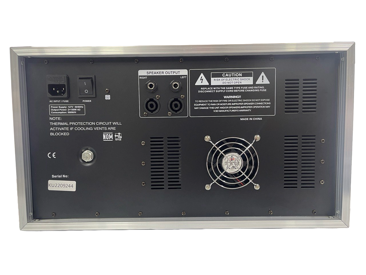 MEZCLADORA AMPLIFICADA DE 8 CANALES  USB/BT 250WX 2 LEEM LPC8500U