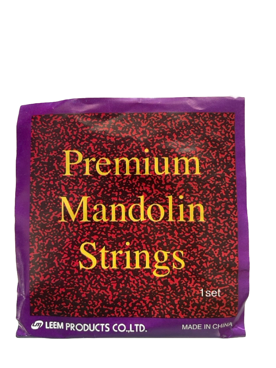 JUEGO DE 4 PARES DE SCUERDAS PARA MANDOLINA PREMIUN 2 DORADAS 2 PLATA LEEM MANDOLIN