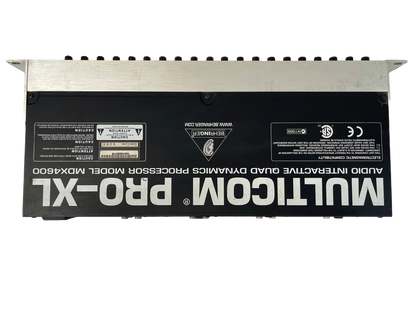 COMPRESOR-LIMITADOR DE AUDIO DE 4 CANALES BEHRINGER MDX4600