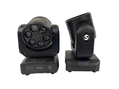 LIQUIDACION (LE FALTA UN CRISTAL) LED BEE EYE LIGHT Y LASER GREEN STEELPRO MEGABEAM-G-K