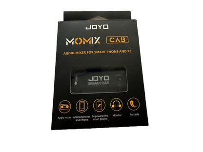 MICROFONO INTERFAZ DE AUDIO PARA TELEFONOS INTELIGENTES Y PC JOYO MOMIXCAB