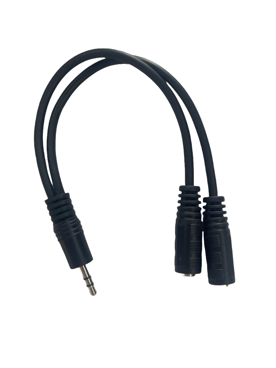 CABLE DE AUDIO EN FORMA "Y" CON 1 PLUG 3.5 Y 2 JACKS 3.5 MM ESTEREO MW MW38-384