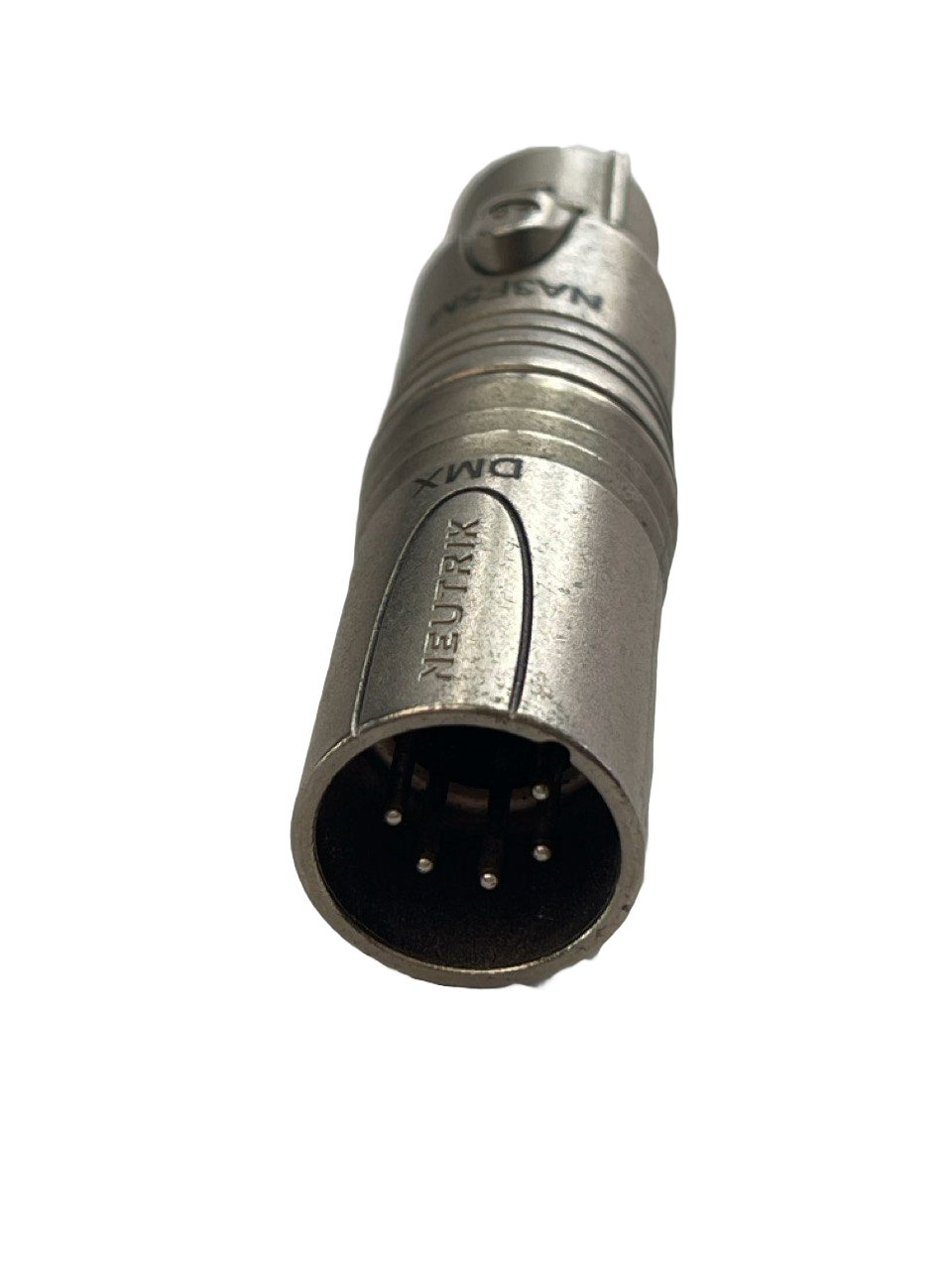 ADAPTADOR DMX 5 PINES MACHO A 3 PINES HEMBRA NEUTRIK NA3F5M