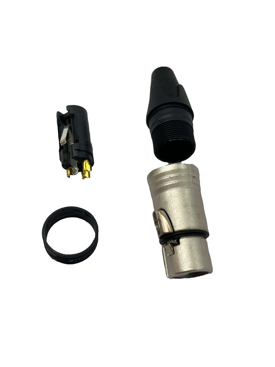 KID DE CONECTOR XLR PARA CABLE HEMBRA DE 3 POLOS NEUTRICK NC3FXX