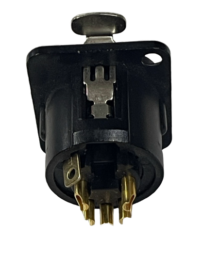 CONECTOR HEMBRA XLR DE 5 POLOS EN ORO NEUTRIK NC5FD-L-B-1