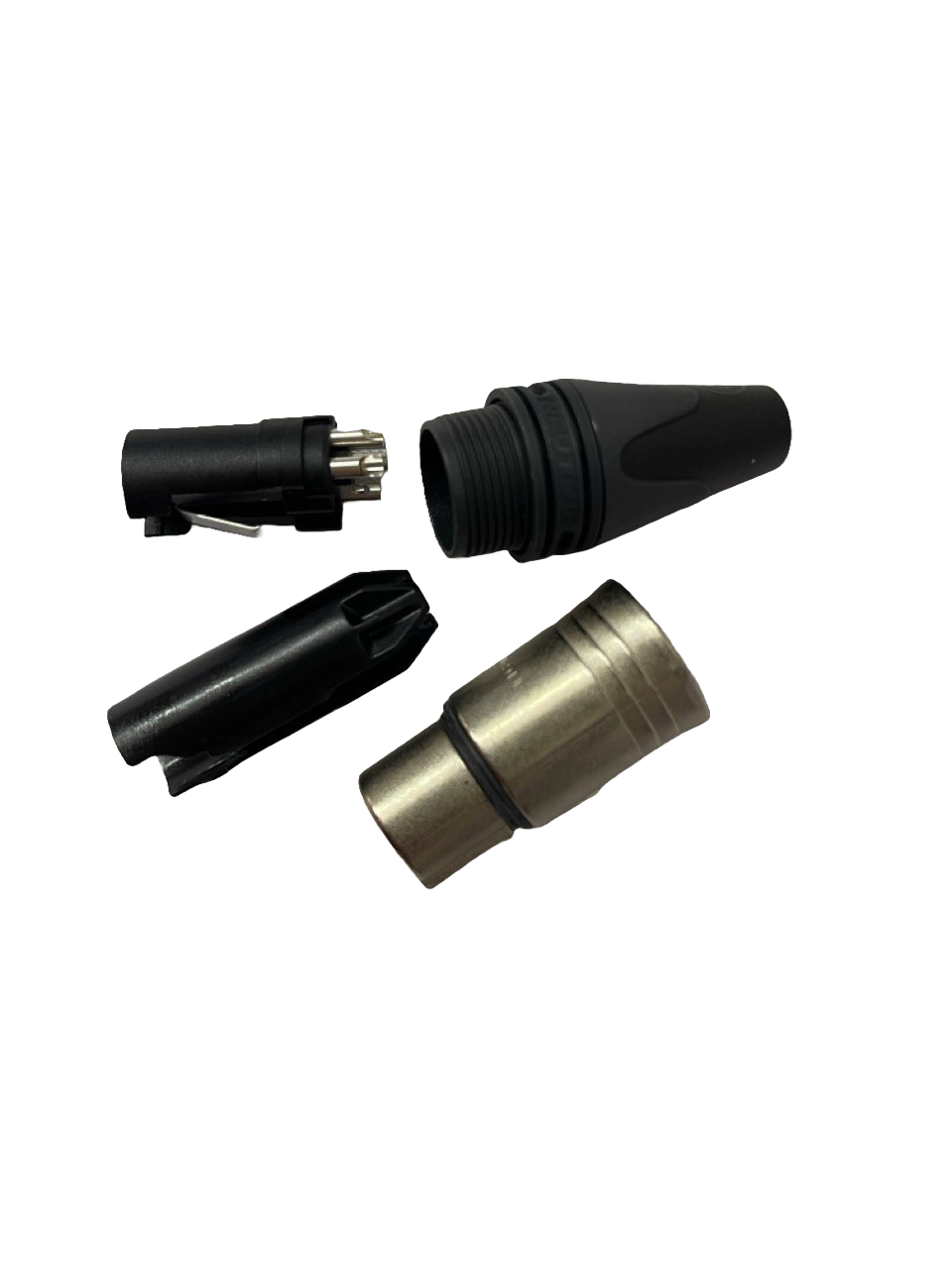 CONECTOR XLR 5 PINES HEMBRA PLATA NEUTRIK NC5FXX