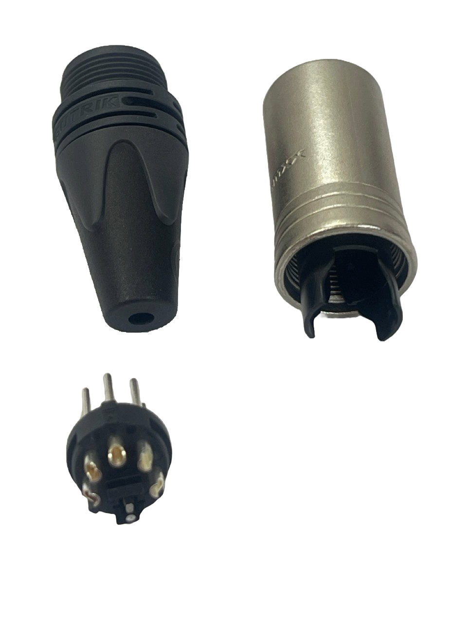 CONECTOR XLR DE 5 PINS MACHO NIQUEL NEUTRIK NC5MXX