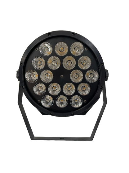 DESTELLADOR ELECTRONICO LED 10W RGBA SUPERBRIGHT & LOUD PAR180A