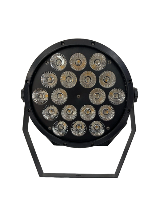 DESTELLADOR ELECTRONICO LED 10W RGBA SUPERBRIGHT & LOUD PAR180A