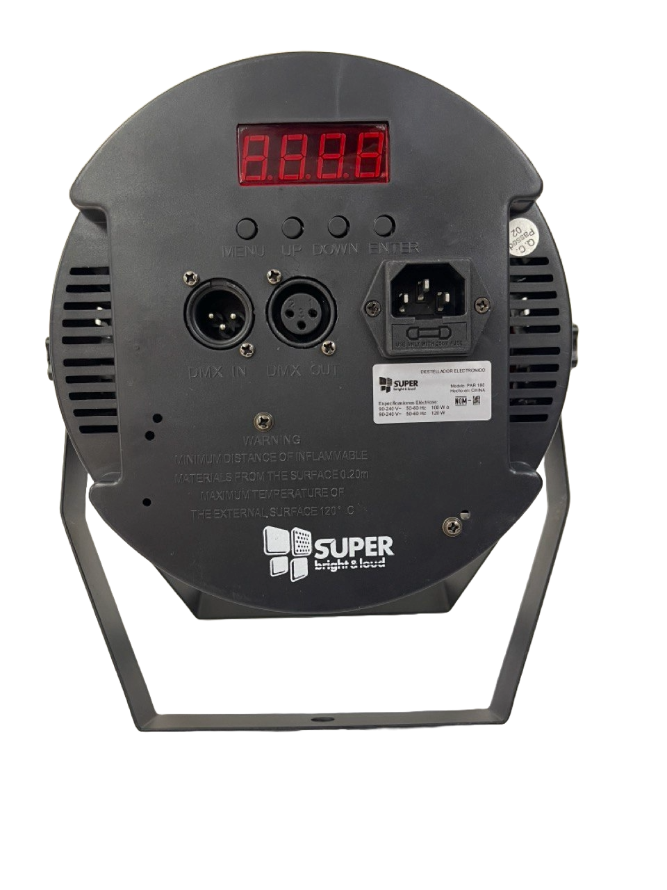 DESTELLADOR ELECTRONICO LED 10W SUPERBRIGHT & LOUD PAR180