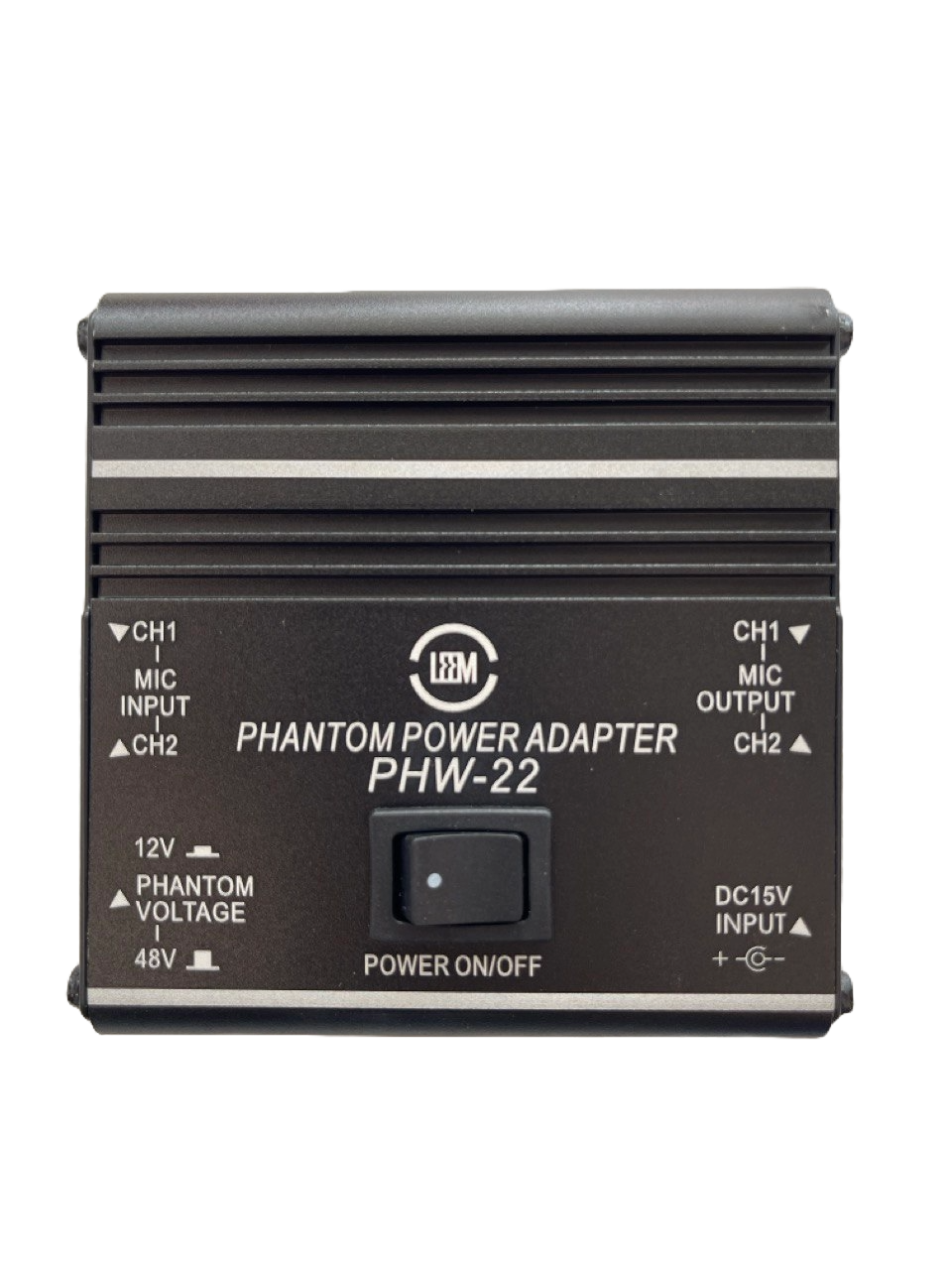 FUENTE PODER PHANTOM POWER 48V 2 CANALES LEEM PHW22