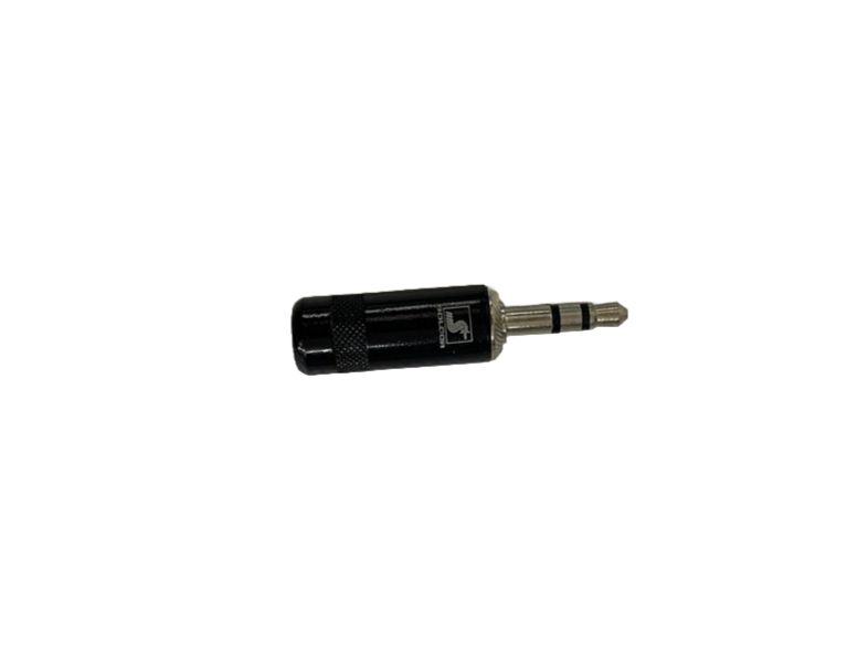 PLUG 3.5MM ESTEREO METALICO SOLCOR PL35ST-P