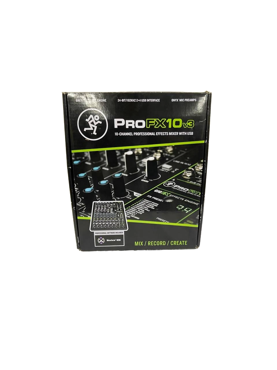 MEZCLADORE DE  10 CANALES USB Y EFECTOS MACKIE PROFX10V3