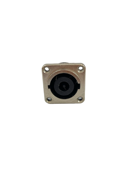 SPEAKON HEMBRA 8 VIAS CHASIS METALICO SOLCOR PSP8M