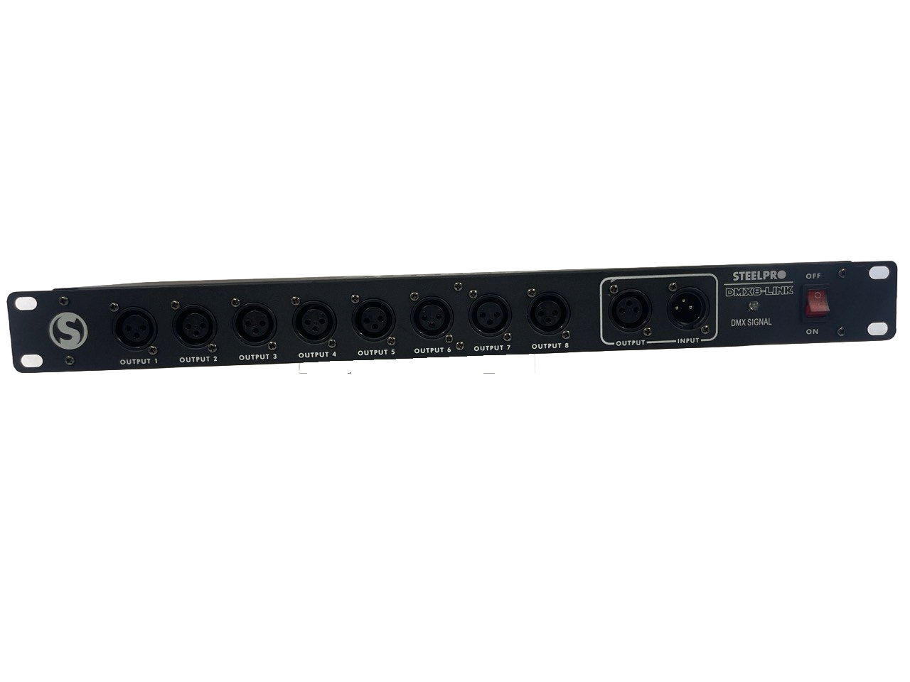 DISTRIBUIDOR DMX LINEAL STEELPRO DMX8-LINK