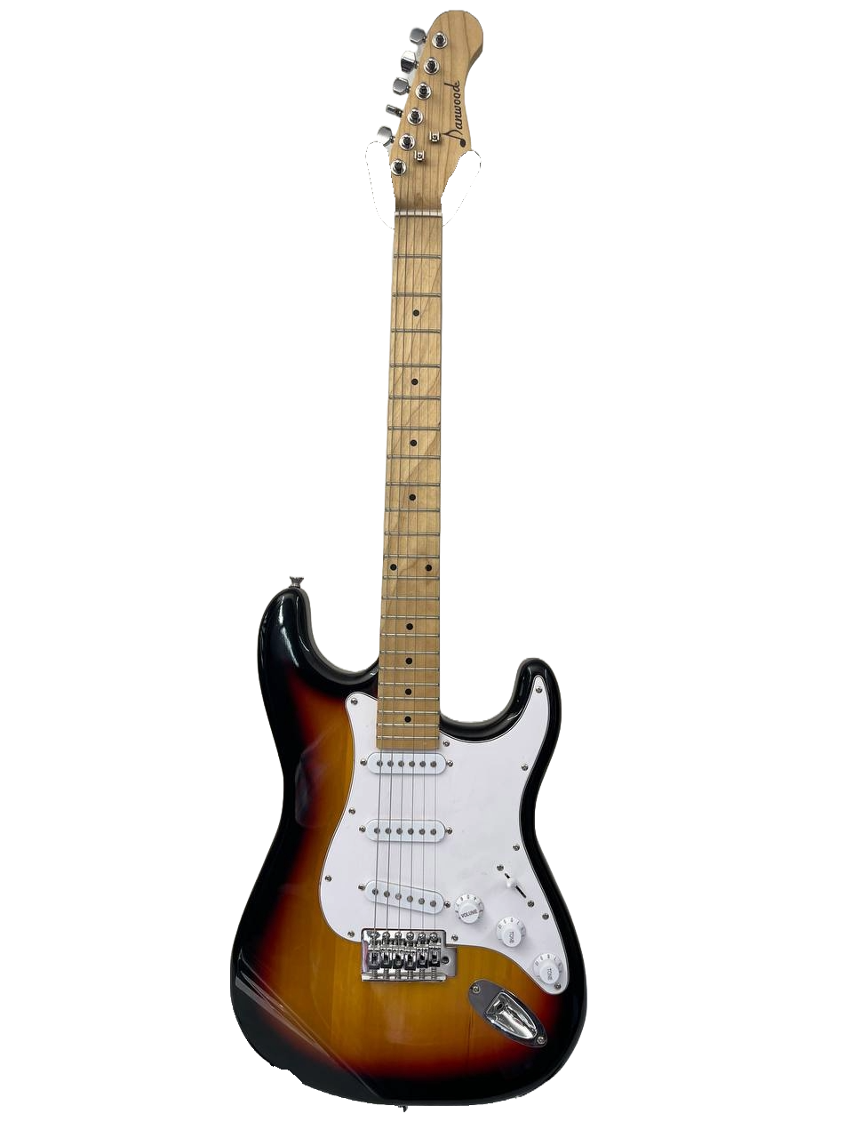 GUITARRA ELECTRICA, SOMBREADO CON MICA BLANCA DANWOOD SST100