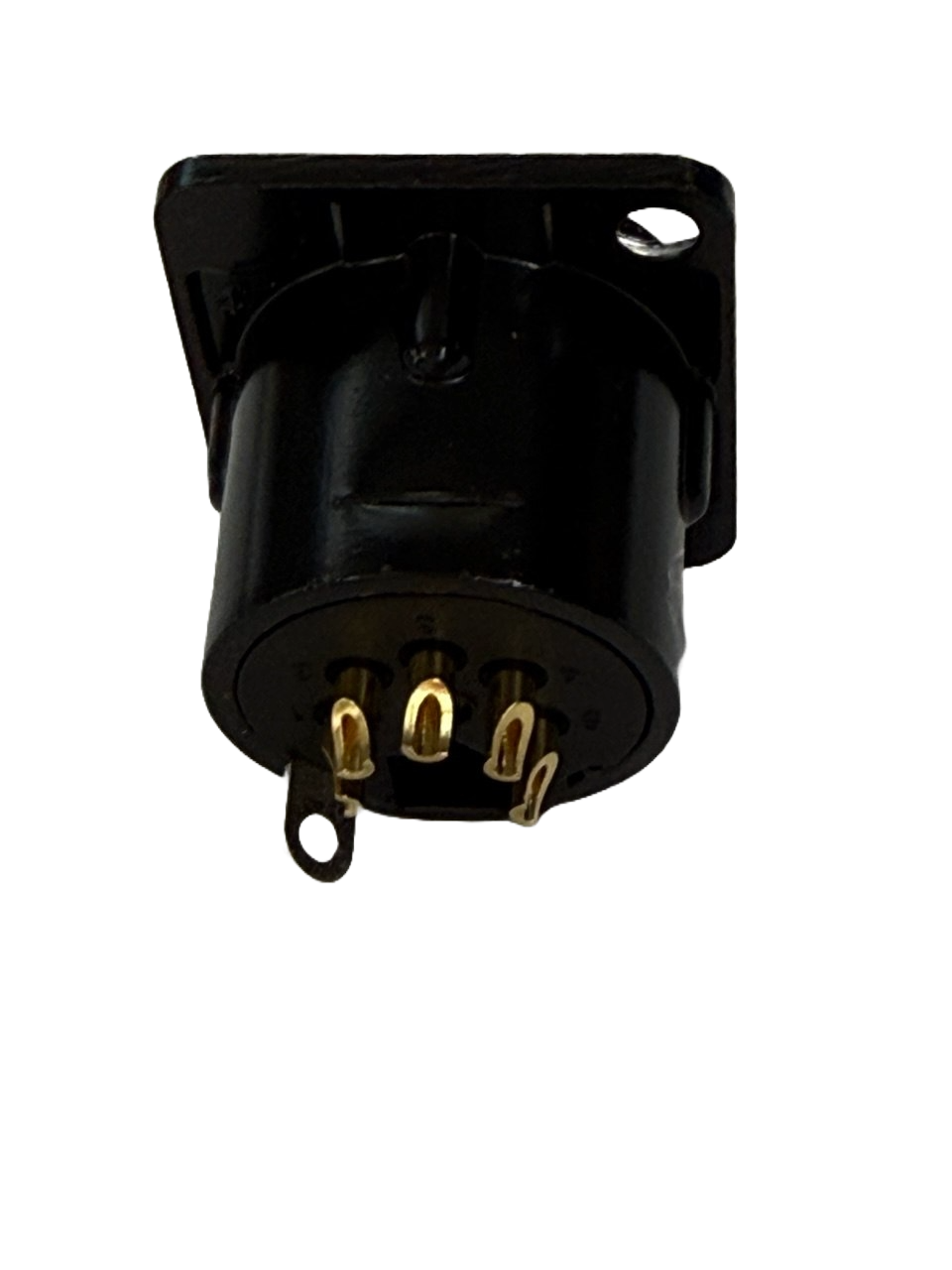 CONECTOR XLR DE 5PINS REAN MACHOS CHASIS MUSIC SHOP RC5MDLB