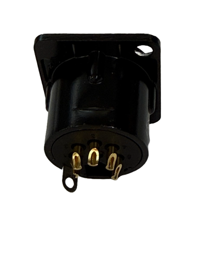 CONECTOR XLR DE 5PINS REAN MACHOS CHASIS MUSIC SHOP RC5MDLB