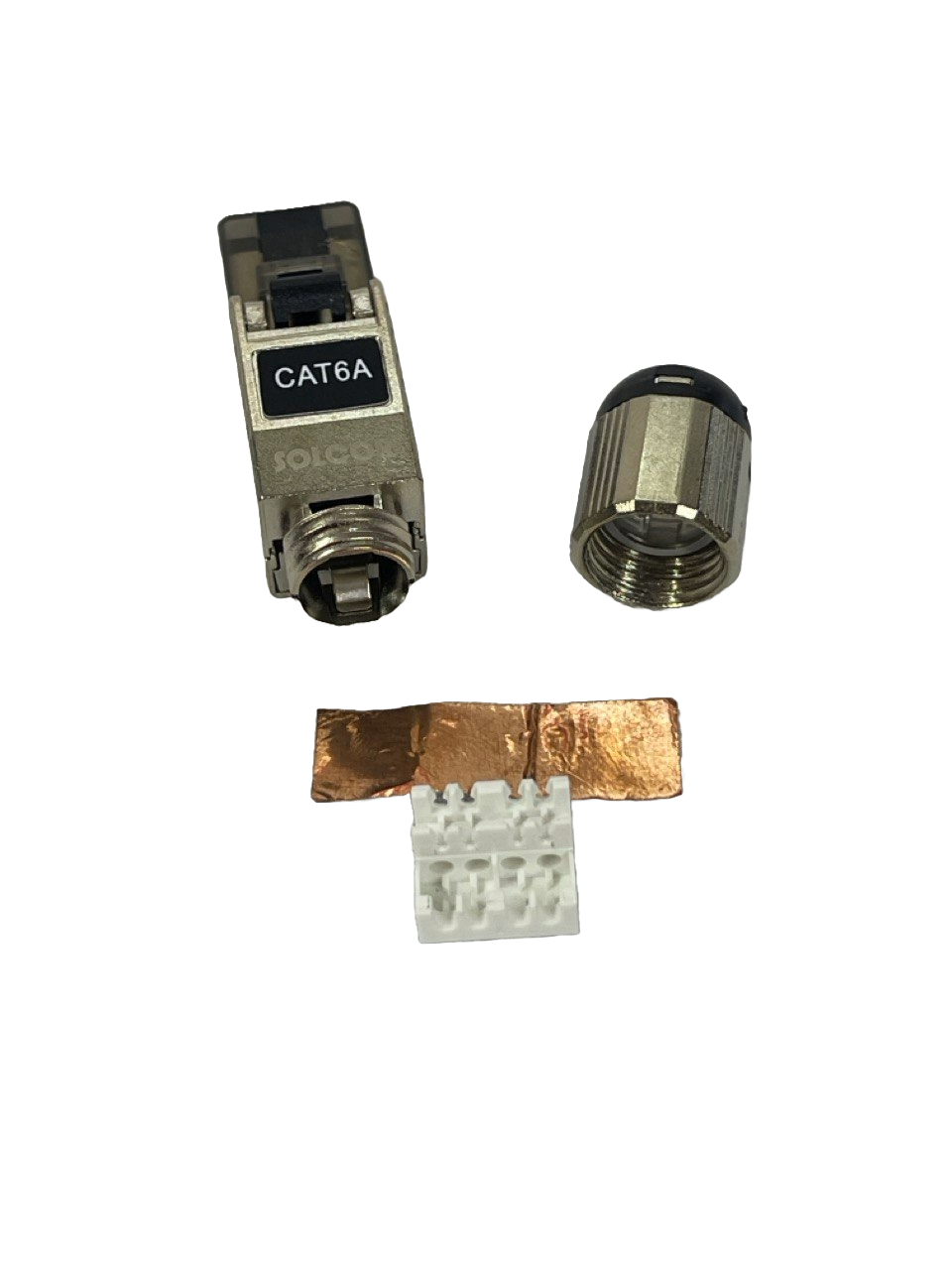 CONECTOR RJ45 6A MULTI USOS SOLCOR CRJ45C6A-MH