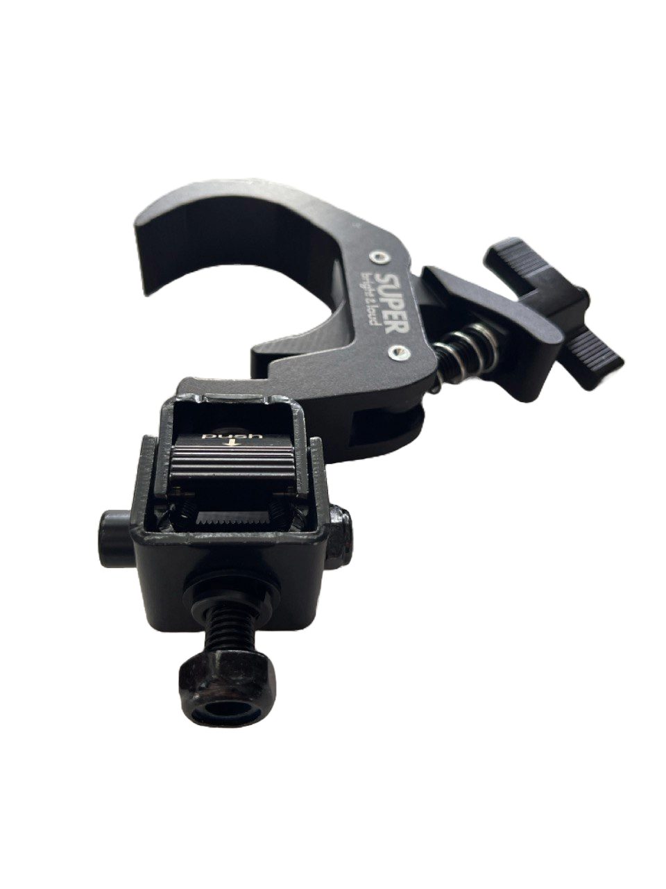 ABRAZADERA DE ALUMINIO CARGA MAX 50K SUPER BRIGHT & LOUD SAFECLAMP