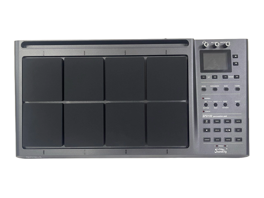 KID DE PAD DE PERCUSIÓN CON PANTALLA TFT LCD DE 2.8" Y SOPORTE DE TRIPIE SOUNDKING SPD100