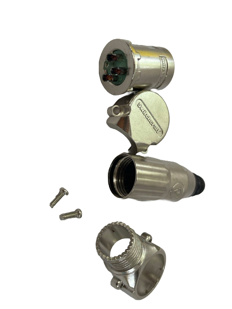 CONECTOR XLR EN ESCUADRA MACHO SWITCHCRAFT SR3MZ-P