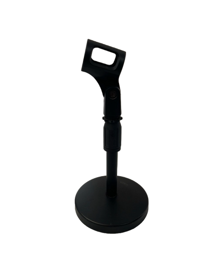 STAND DE MESA PARA MICROFONO CON BASE REDONDA DE 23 CM DE ALTURA OTTO SS33