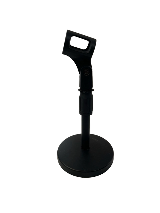 STAND DE MESA PARA MICROFONO CON BASE REDONDA DE 23 CM DE ALTURA OTTO SS33