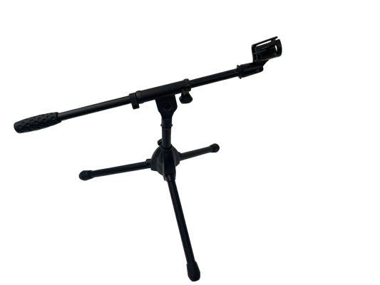 MINI SOPORTE TRIPIE PARA MICROFONO DE 34 CM METALICO NEGRO OTTO SS34