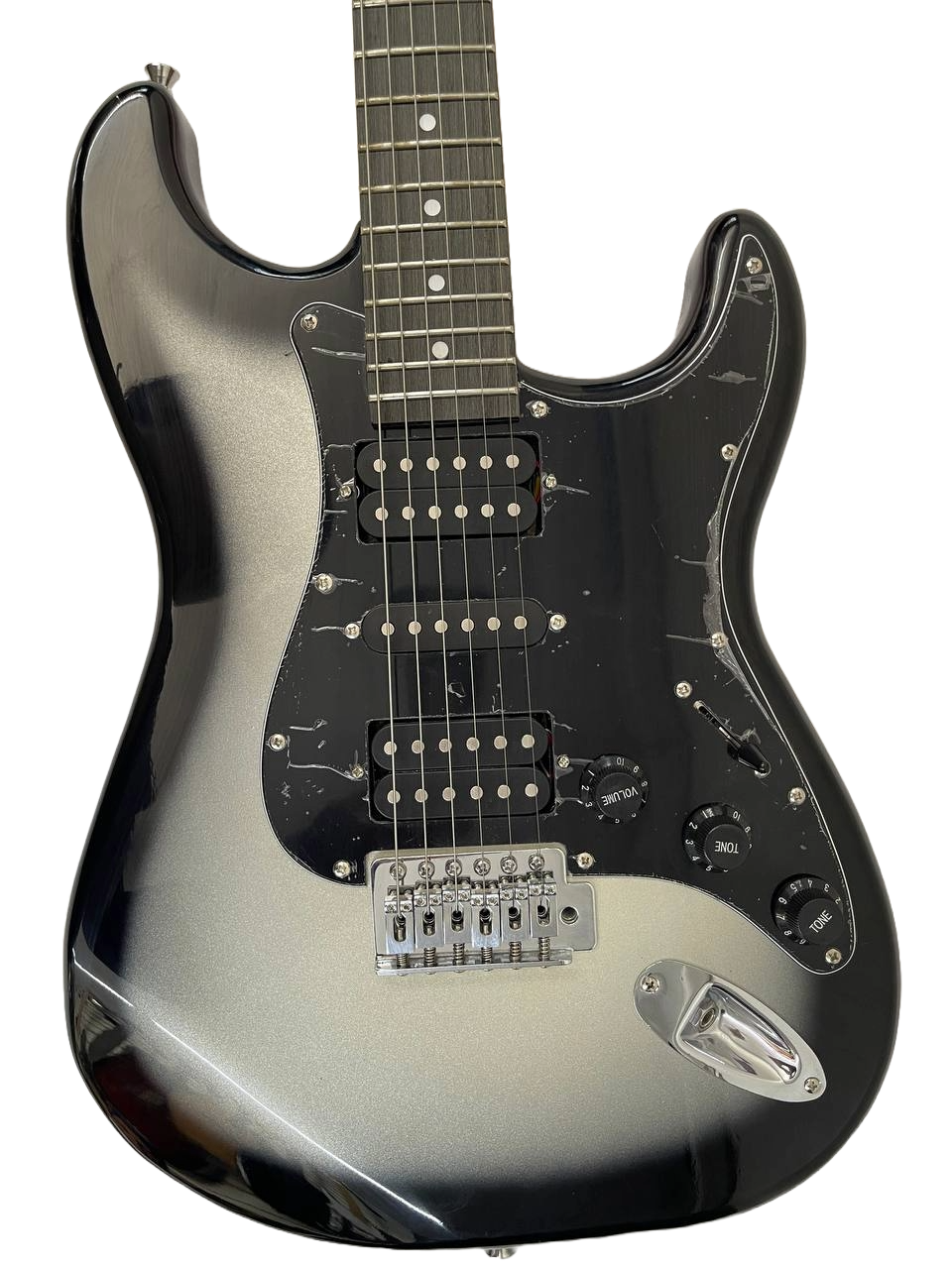 GUITARRA ELECTRICA DELUXE TIPO STRAT CONFIGURACION HSH DANWOOD STDELUXE
