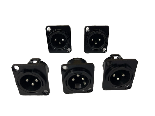 XLR F DE CHASIS CUADRADO NEGRO OTTO SVP555PS