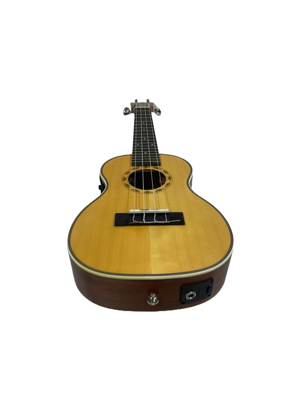 UKELELE 24 ELECTRICO (CONCIERTO) TAPA DE PICEA Y CUERPO DE CAOBA DANNYUKES UKCONCEQ