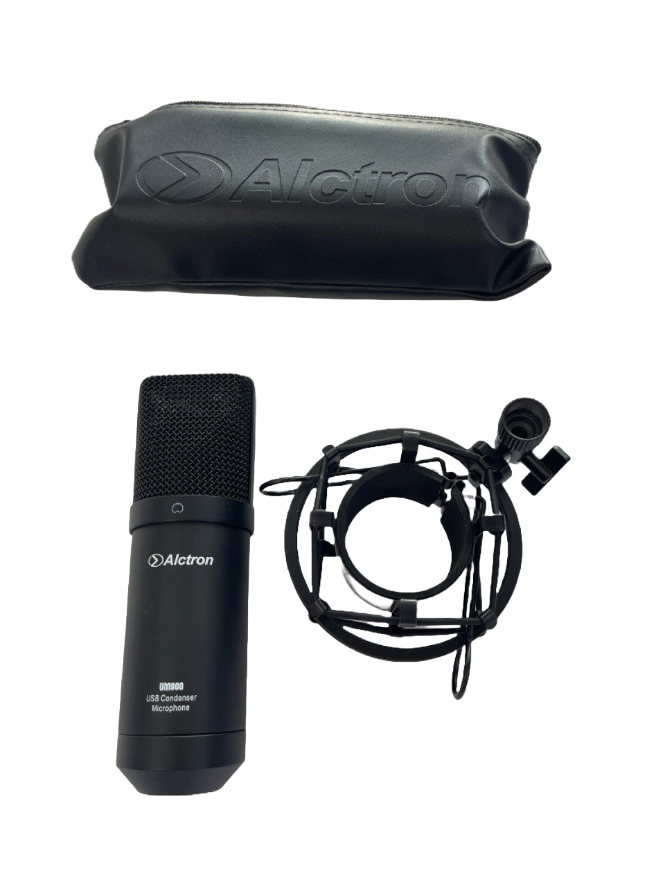 MICROFONO CARDIODIE DE CONDENSADOR USB CON SOPORTE DE ARAÑA ALCTRON UM900