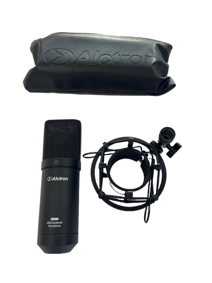 MICROFONO CARDIODIE DE CONDENSADOR USB CON SOPORTE DE ARAÑA ALCTRON UM900