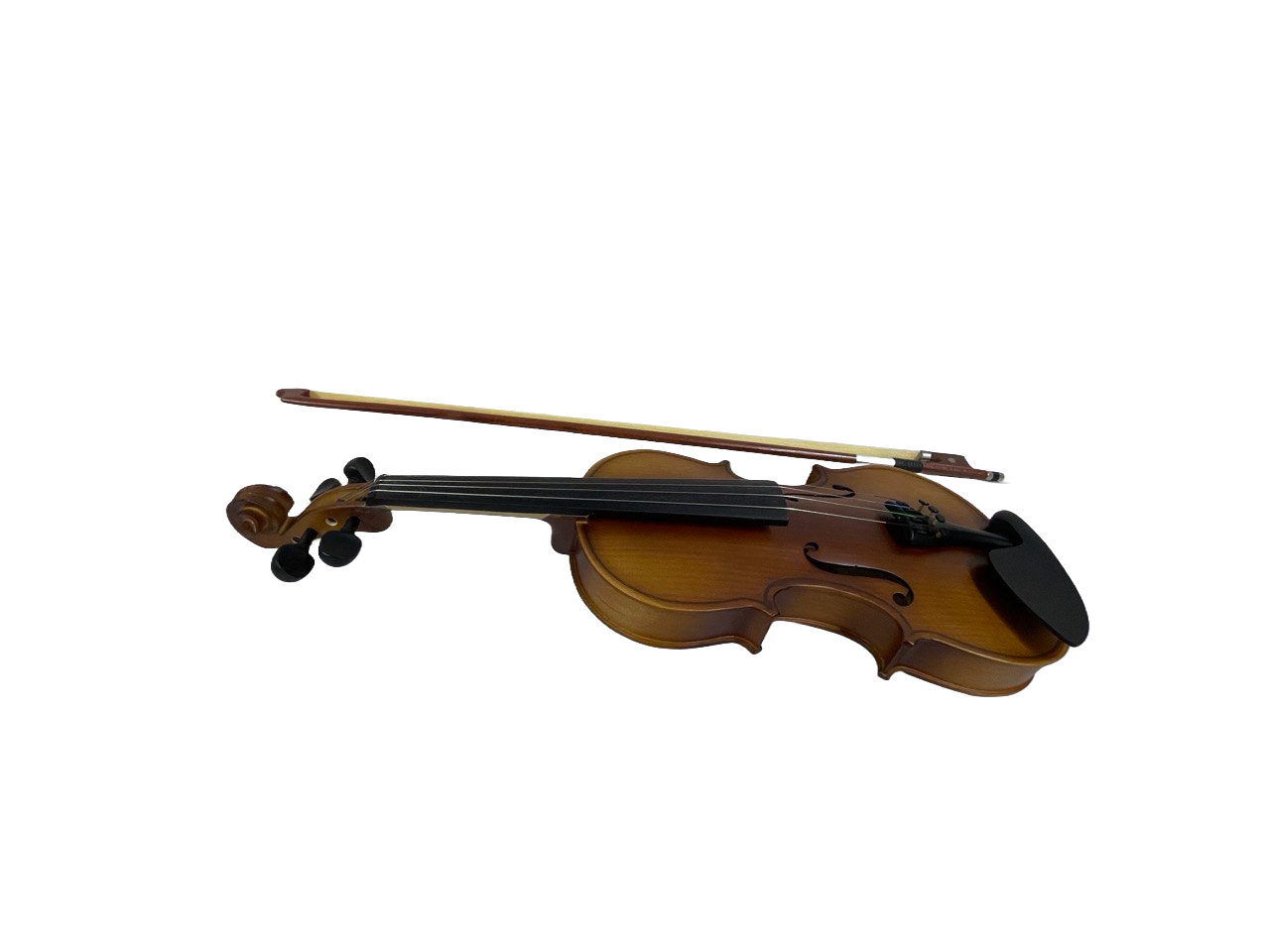 VIOLIN DE 1/2 COLOR NATURAL MADERA ESTANDAR CON ACCESORIOS Y ESTUCHE DISTELE V12