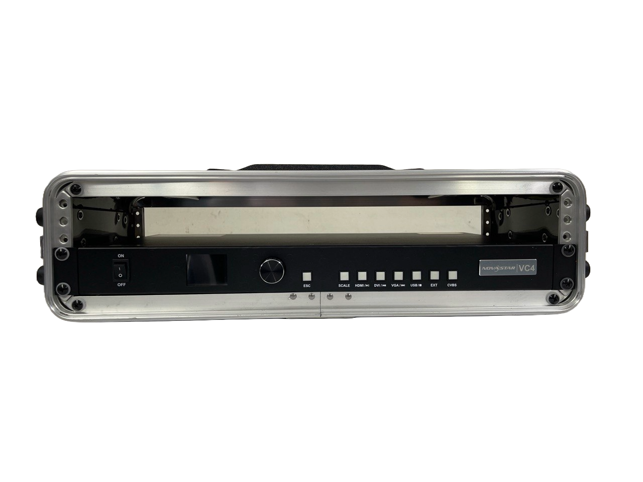 PROCESADOR DE VIDEO PARA PANTALLAS LED CON CASE DE USO RUDO NOVASTAR VC4