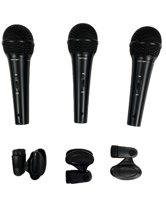 JUEGO DE 3 MICROFONOS MOD XM1800 BEHRINGER XM1800S