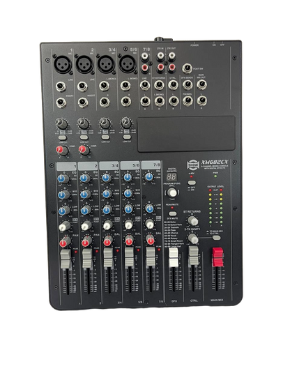 MEZCLADORA DE 8 CANALES SHOW XMG82CX