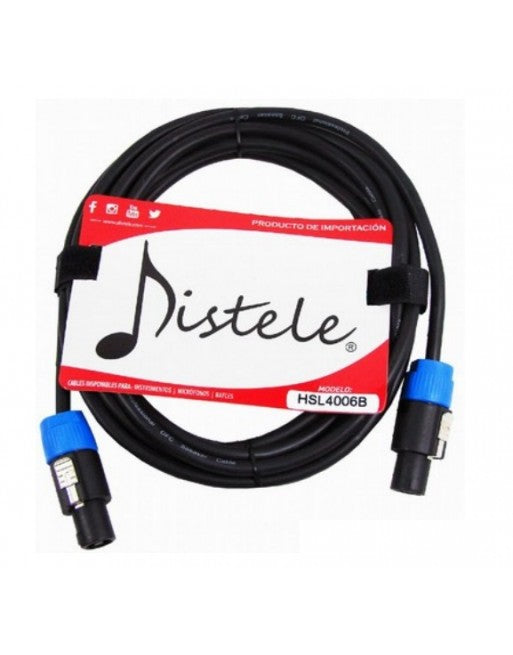 CABLE TIPO SPEAKON OFC P/BAFLE 5 MTS DISTELE HSL4006B