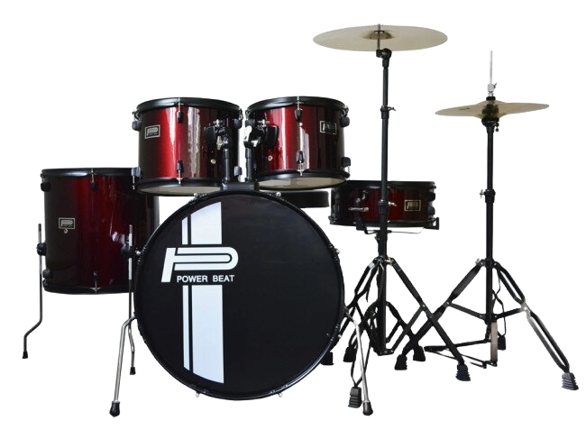 SET DE BATERIA CON PLATILLOS LM DRUMS JBP1601A