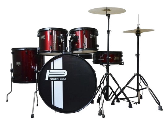 SET DE BATERIA CON PLATILLOS LM DRUMS JBP1601A